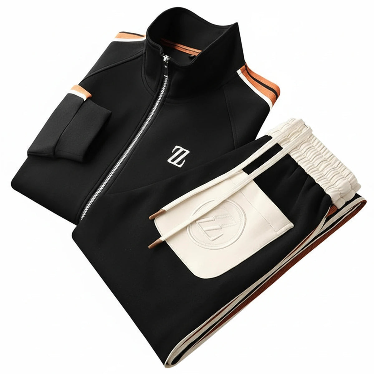 Men's Zip-Up Tracksuit