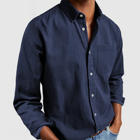Men's Button-Down Long Sleeve Shirt