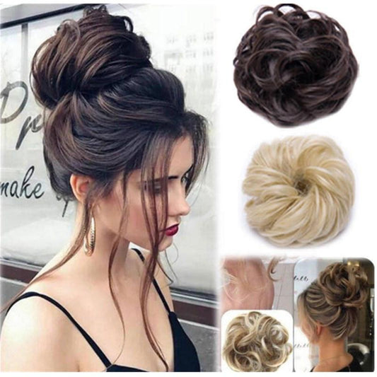 Messy Bun Fake Hair Scrunchie | Dayhills