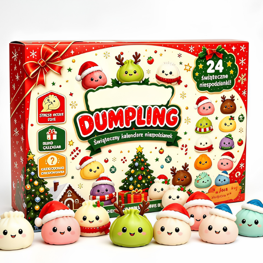 Mini Squishy Dumpling Surprise Christmas Advent Calendar