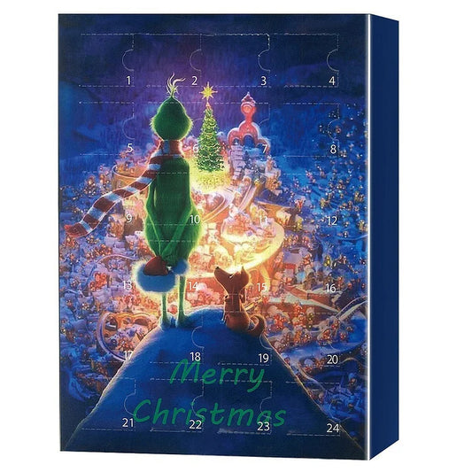 Monster Advent Calendar – Green Christmas Advent Calendar with Surprises