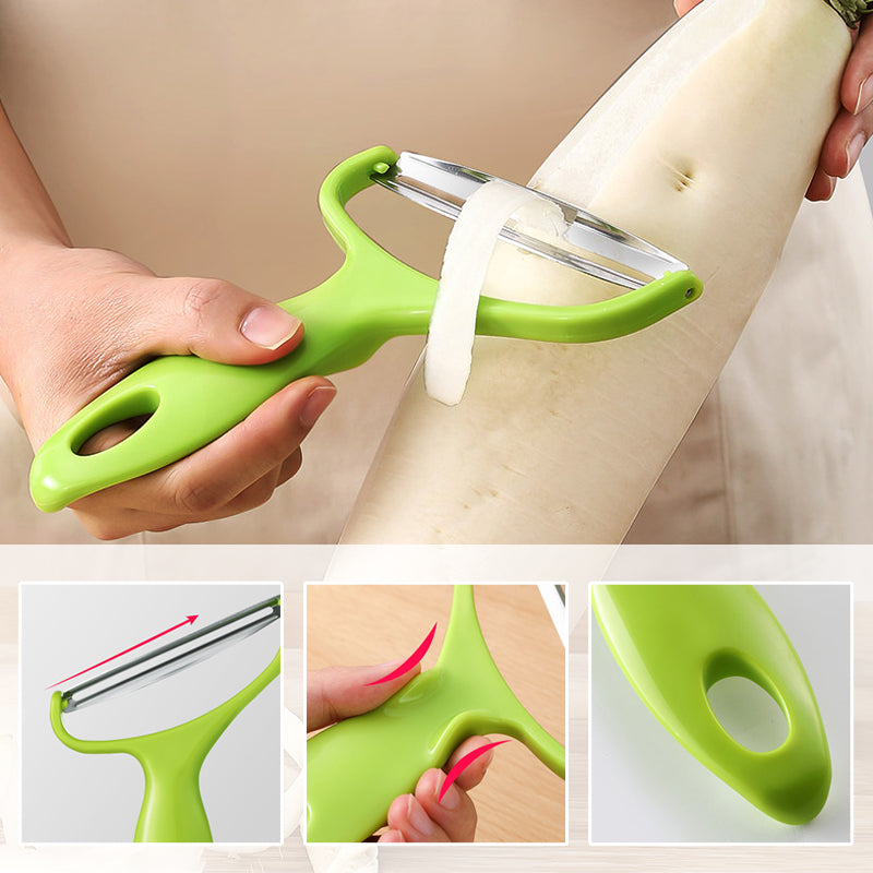 Multifunctional Extra-Wide Y-Peeler Made of Stainless Steel | Dayhills