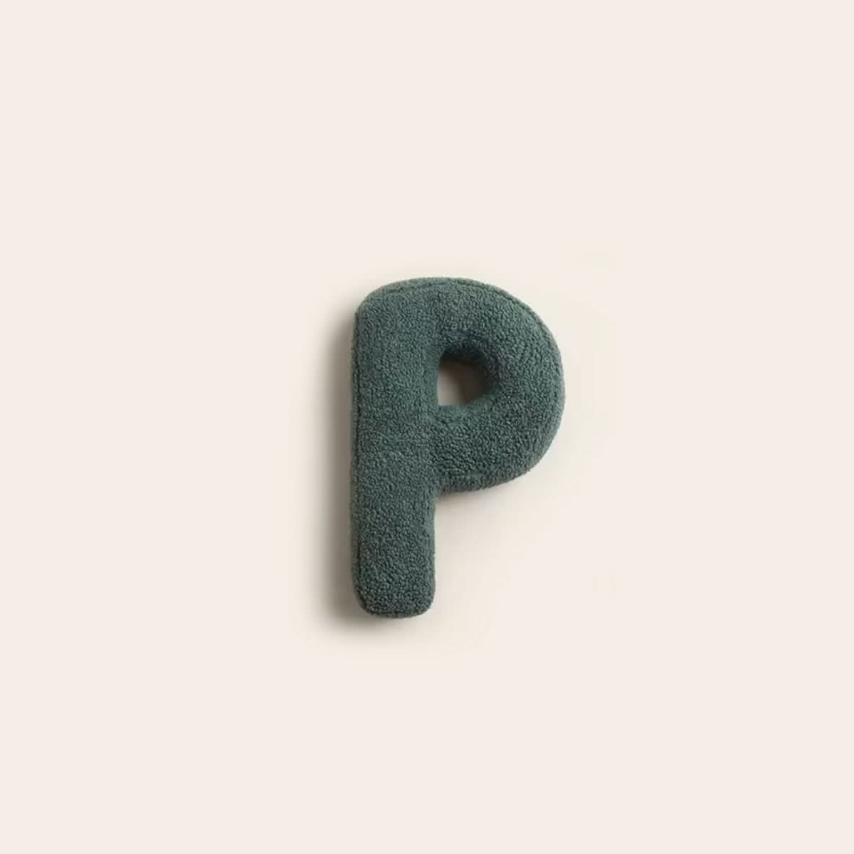 Personalized Letter Throw Pillow for Sofa