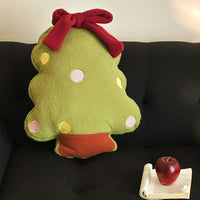 Plush Wool Christmas Decorative Cushion