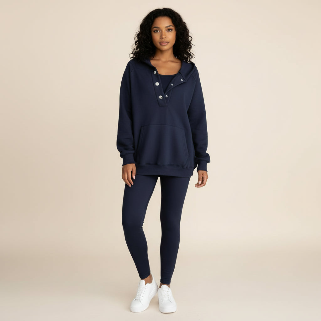 Women's Hooded Sweatshirt Set 