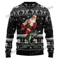 Santa Christmas Sweater - Classic and Cheerful Holiday Sweater