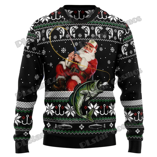 Santa Christmas Sweater - Classic and Cheerful Holiday Sweater