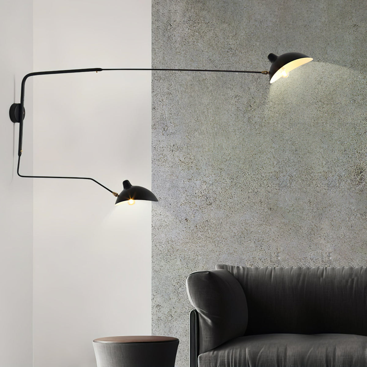 Serge Mouille Wall Sconce - Design Wall Lamp - Mobile Arms