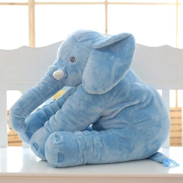SnugBuddy | Soft Elephant Cuddle Pillow for Babies