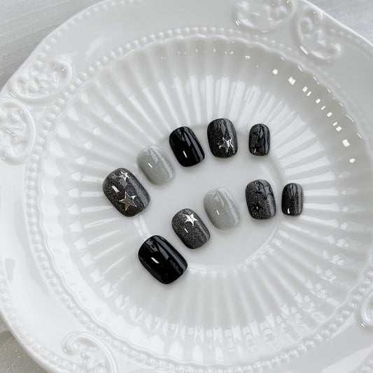 Starry Ombre Press-On Nail Set