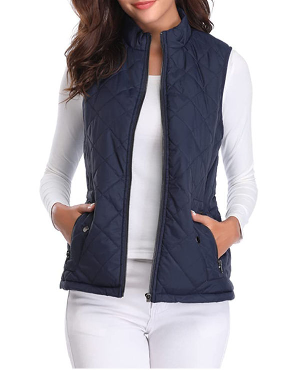 Stylish Lightly Lined Women's Vest