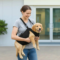 Supportive Dog Harness with Lift Strap for Stairs and Walks