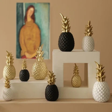 Textured Two-Tone Decorative Ornament