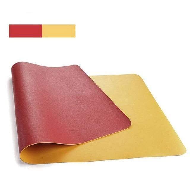 Vegan Leather Desk Pad Waterproof Dual-Sided Writing Mat