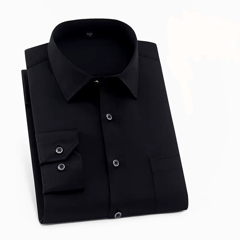 Smart Casual Stretch Button-Down Shirt