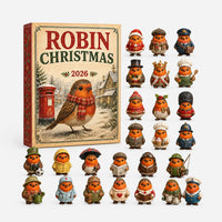 Vintage-Style Bird Advent Calendar
