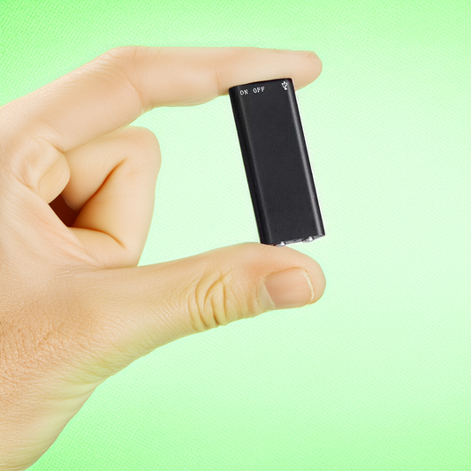 VoiceNote | Mini Dictaphone with Voice Activation & 96h Battery Life