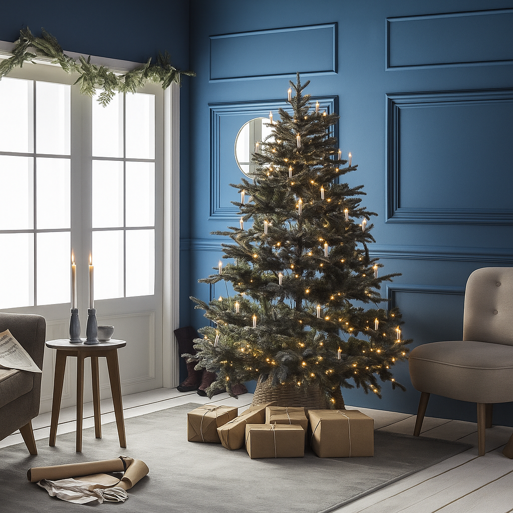 Warm White LED Candle Lights – Classic Christmas Tree Decorations