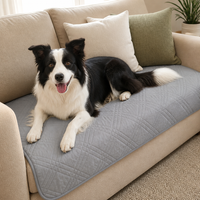 Water-Repellent Non-Slip Checkered Sofa Cover