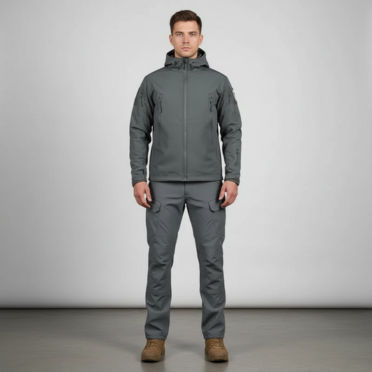Weather-Resistant Jacket and Pants Set