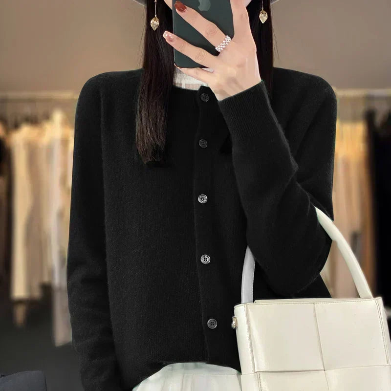 Women's Australian Merino Wool Knit Sweater
