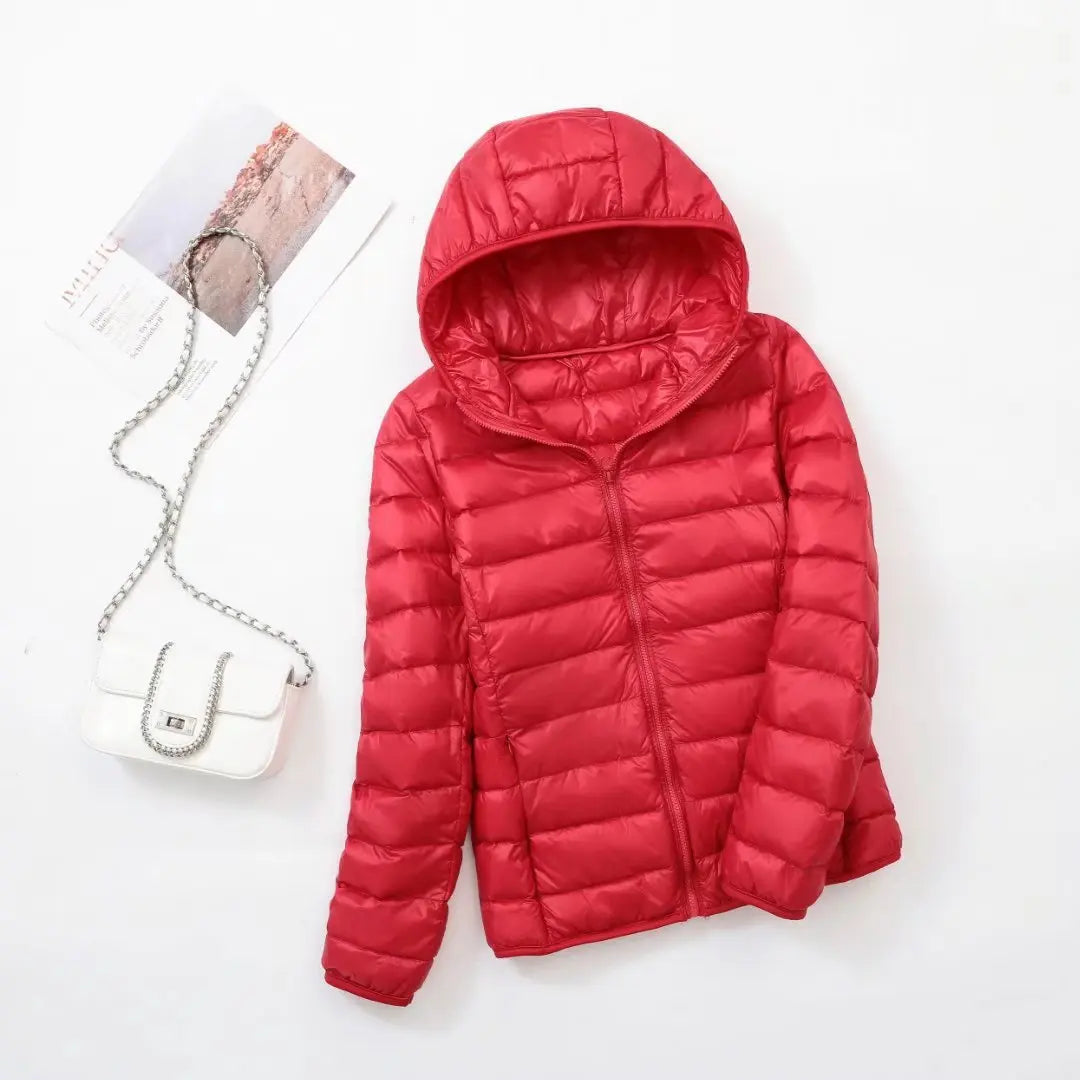 Women's Fitted Reversible Down Jacket