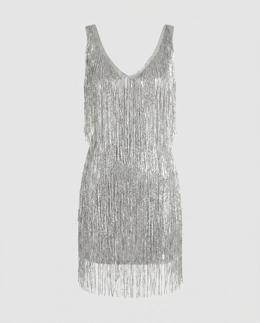Women's Fringe Mini Dress