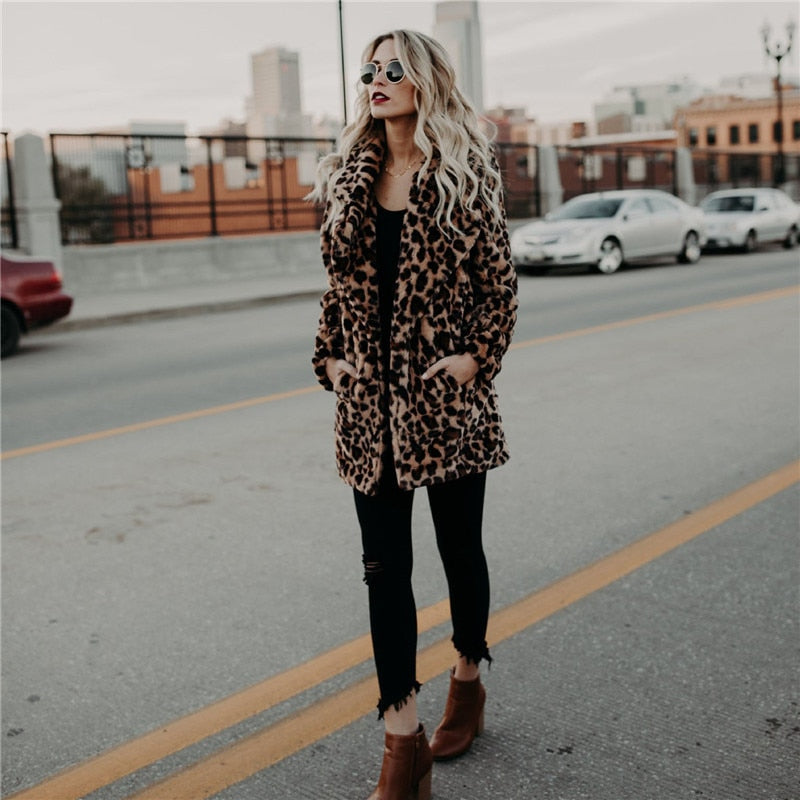 Women's Leopard Print Jacket