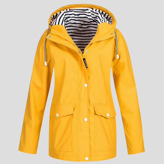 Women's Waterproof and Windproof Hooded Jacket