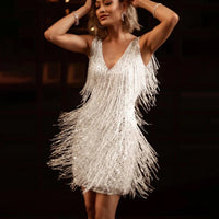 Cute Sequin Bodycon Mini Dress