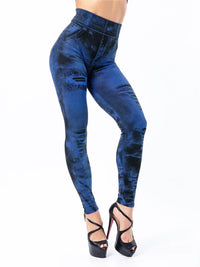 Women's High-Waisted Printed Leggings