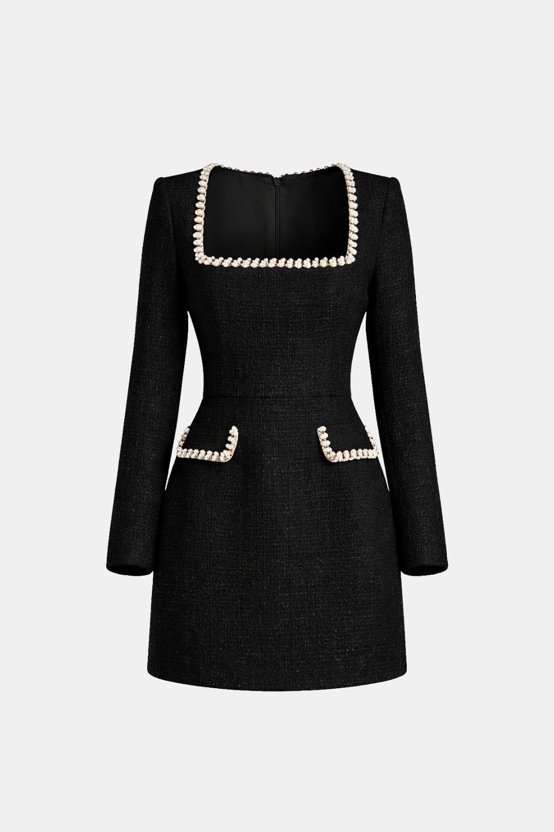 Image of Women's Long Sleeve A-Line Mini Dress