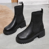Women's Orthopedic Platform Ankle Boots