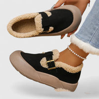 Women's Platform Mary Jane Buckle Shoes