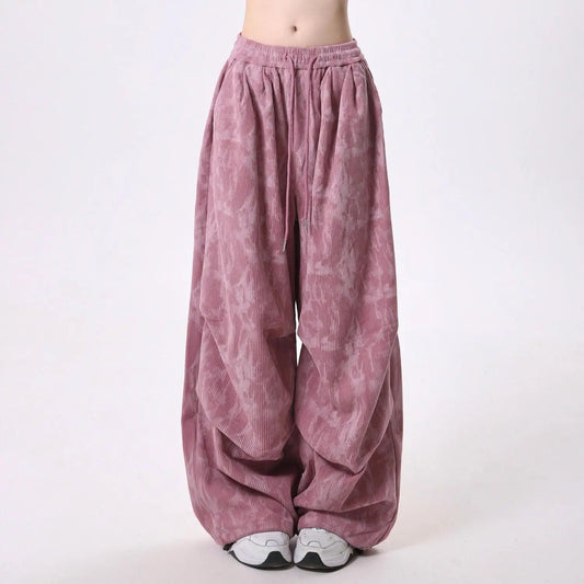 Image of Women's Wide Leg Drawstring Pants