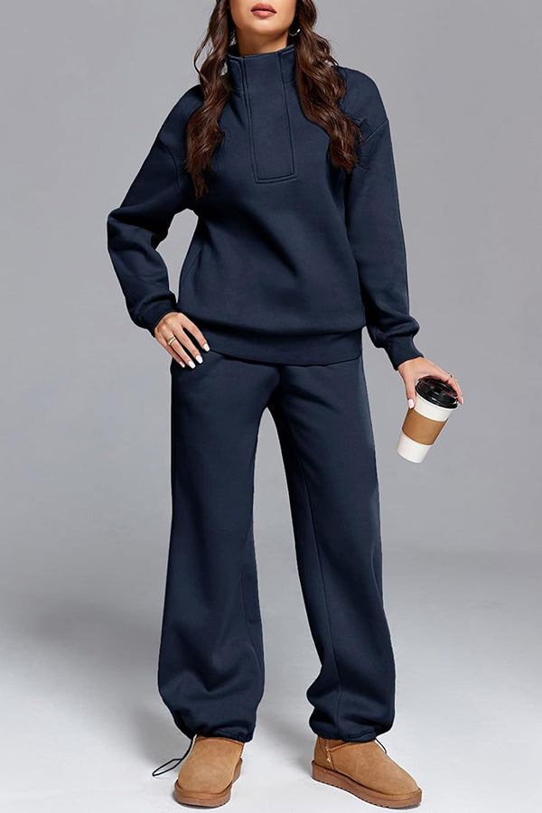 Image of Women's Wide Leg Sweat Set