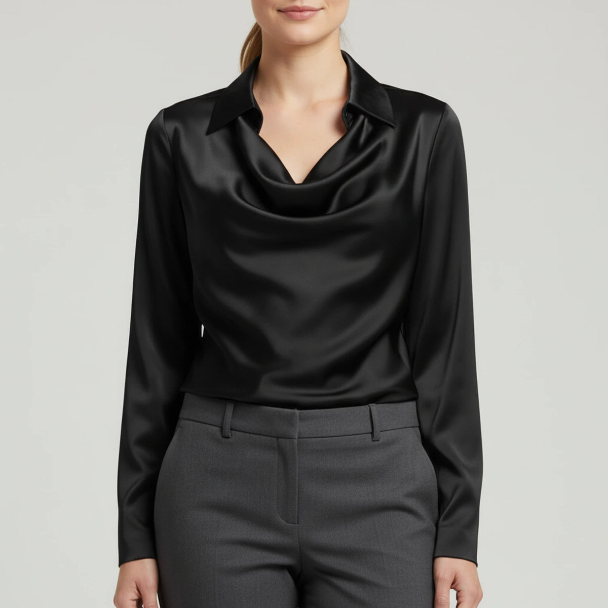 Women's Cowl Neck Blouse image