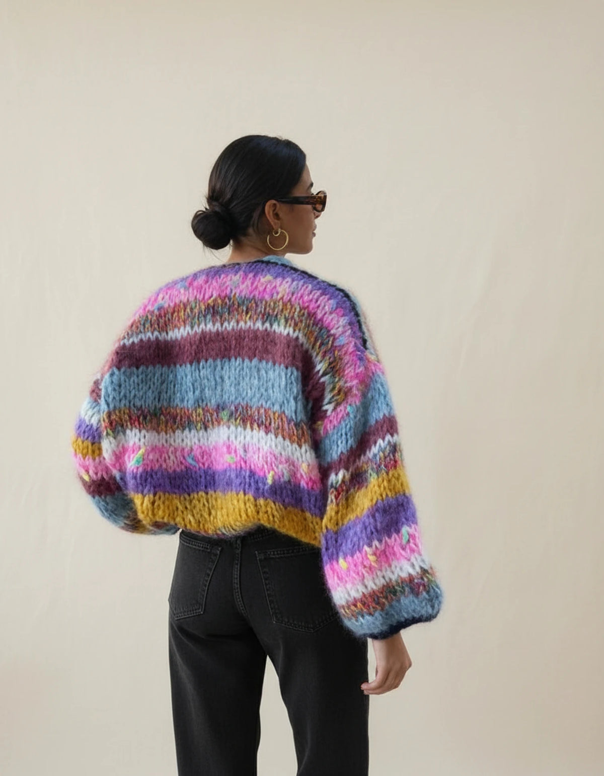 Women's Stylish Cropped Sweater