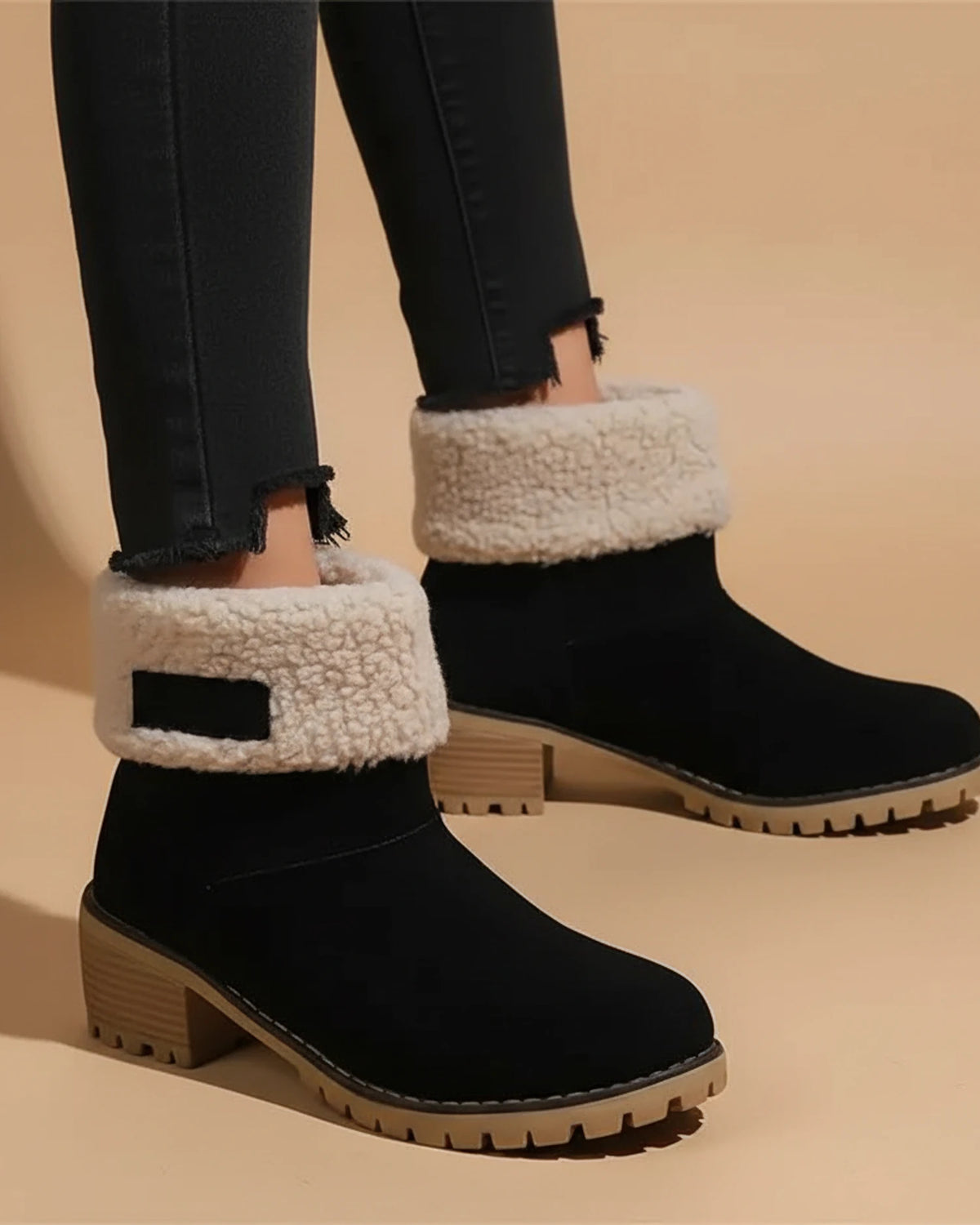 Women's Orthopedic Cuffed Ankle Boots