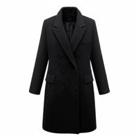Women's Warm Double-Breasted Winter Coat