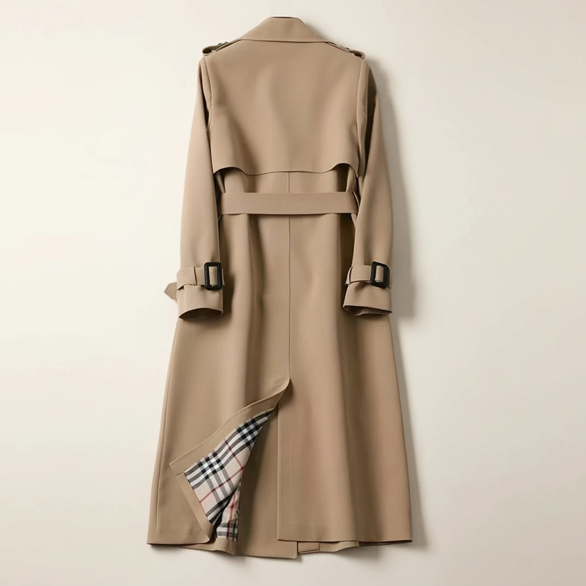 Women's Double-Breasted Trench Coat