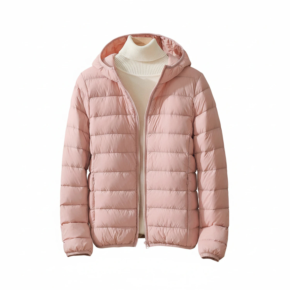 Women's Hooded Quilted Puffer Jacket