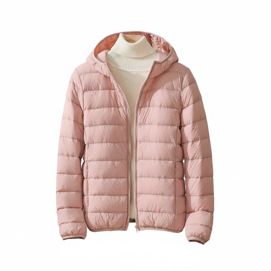 Women's Hooded Quilted Puffer Jacket