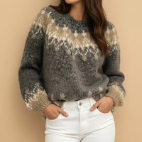 Women's Cozy Fair Isle Sweater