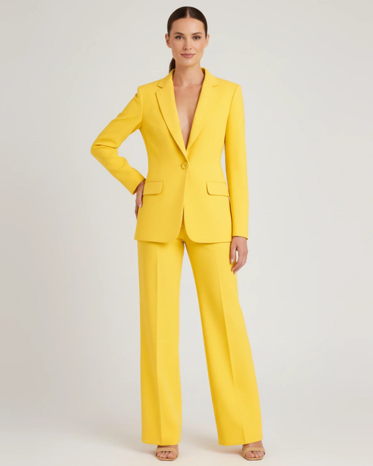 Women's Wide-Leg Pant Suit image
