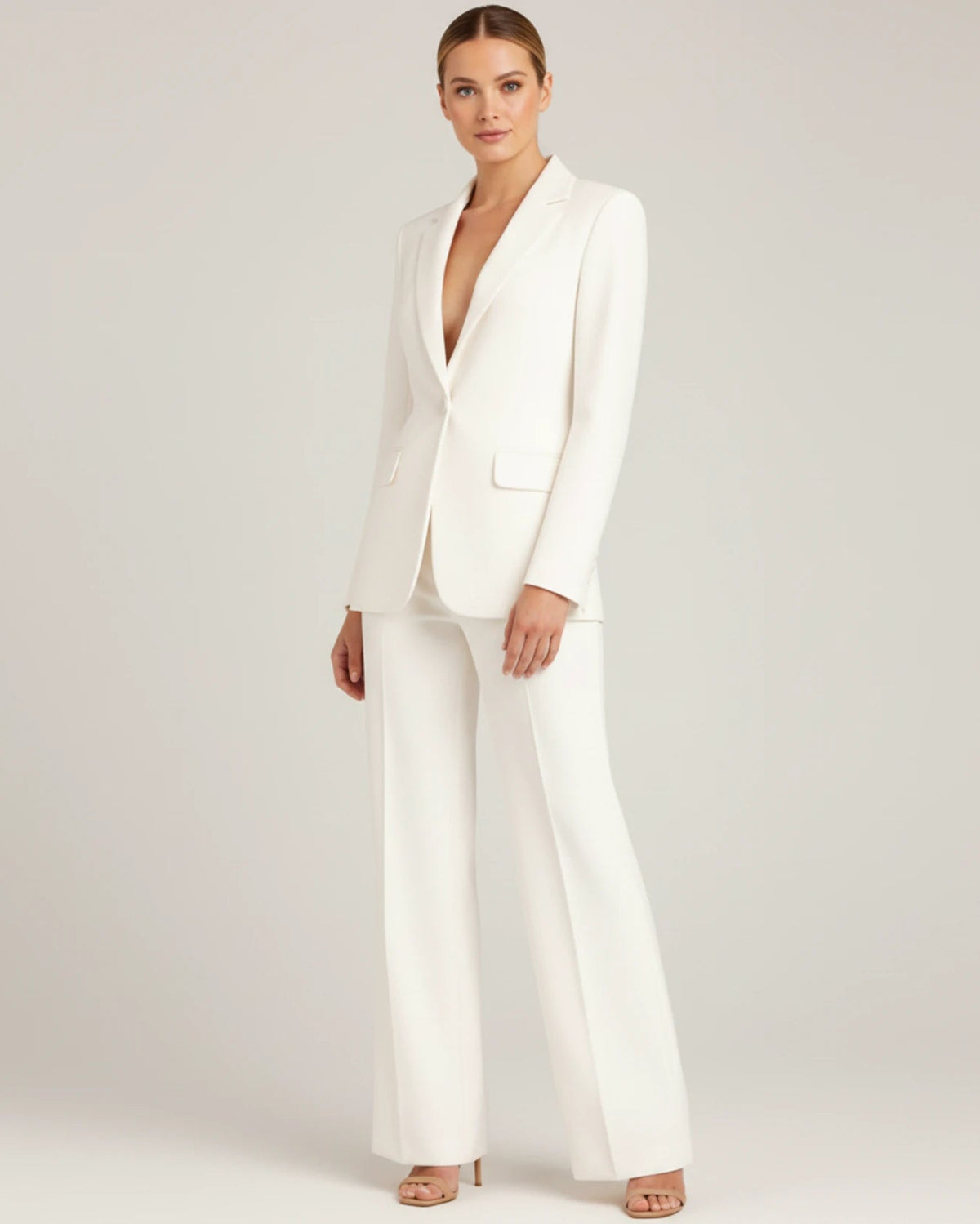 Women's Wide-Leg Pant Suit image