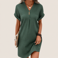 Women's Button Down Mini Dress