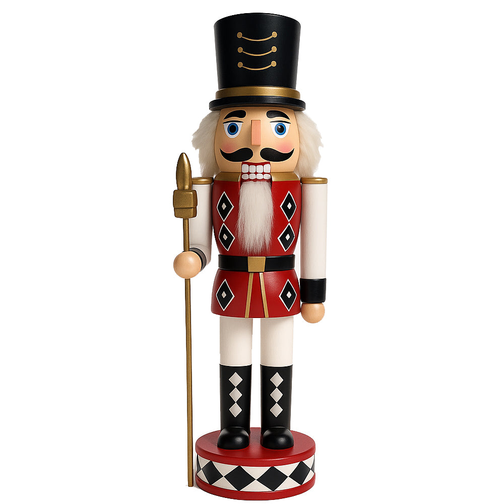 Wooden Nutcracker Figures – 30 cm – 4 Different Designs